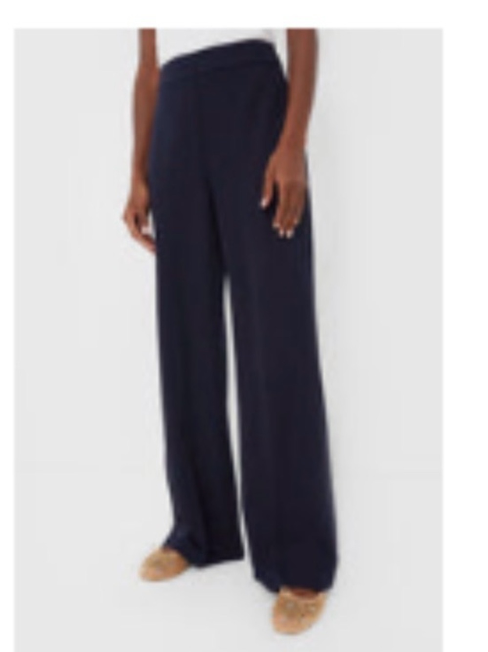 Tuckernuck Navy Wide-Leg Erin Pants